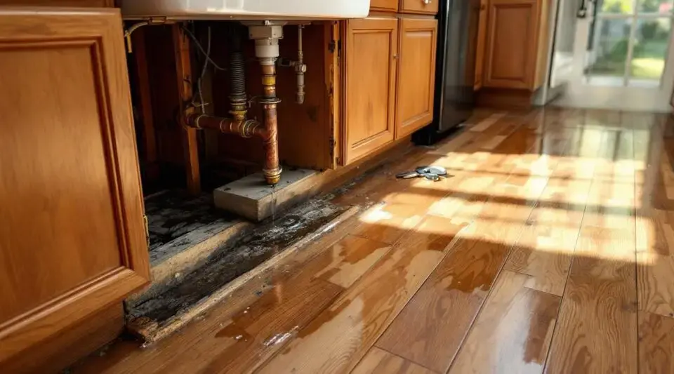 Kitchen Leak Damage Repair Anchorage